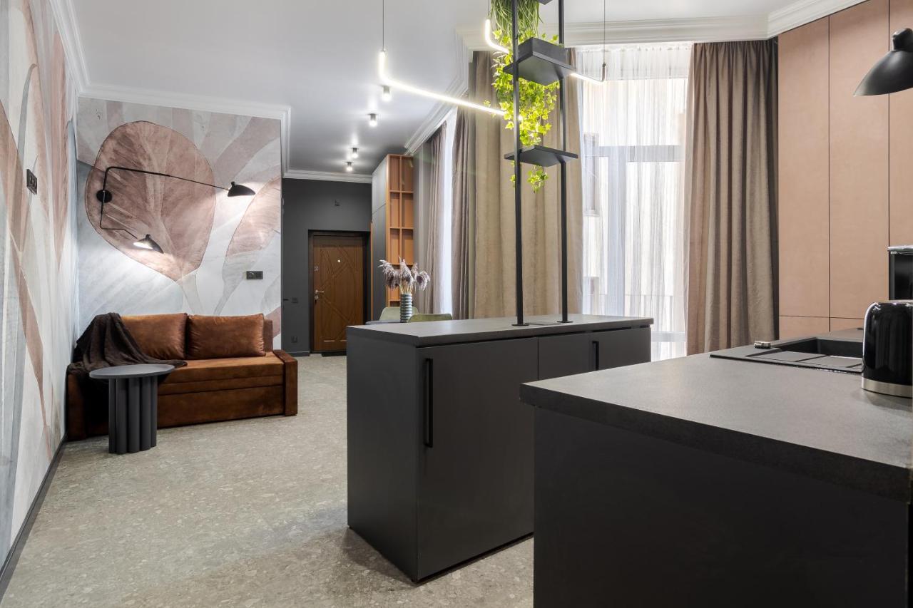 Modern Apartment 利沃夫 外观 照片